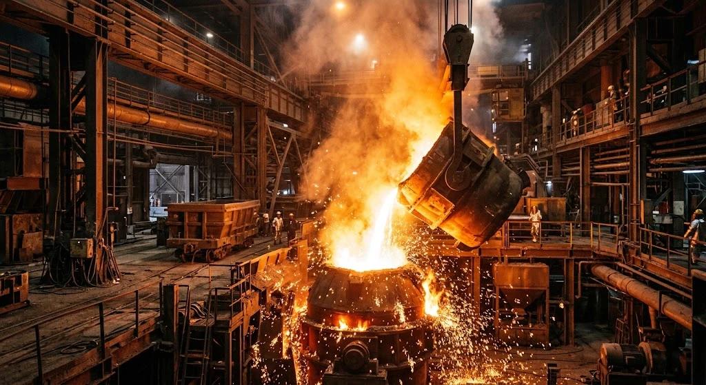 Черная металлургия России: сырье и центры производства